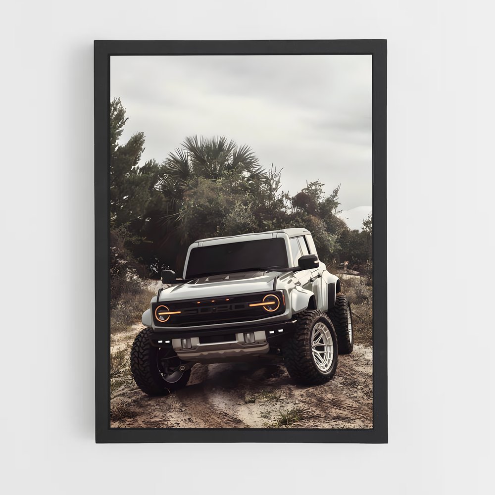 Poster Aventures en Tout-Terrain – affiche Ford (vue 2)